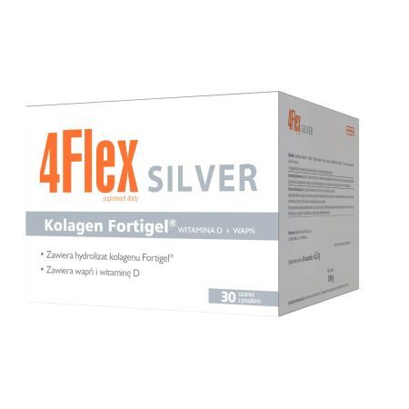 4 Flex Silver, proszek do sporządzenia roztworu doustnego, 30 saszetek