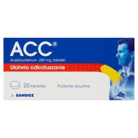 ACC 200 mg, tabletki musujące, 20 szt.