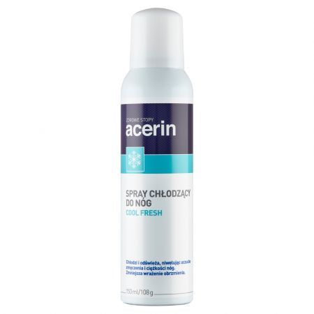 Acerin Cool Fresh, spray chłodzący do nóg, 150 ml