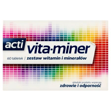 Acti vita-miner, tabletki, 60 szt.