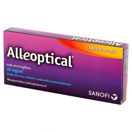 Alleoptical 20 mg/ml, krople do oczu, 10 szt.