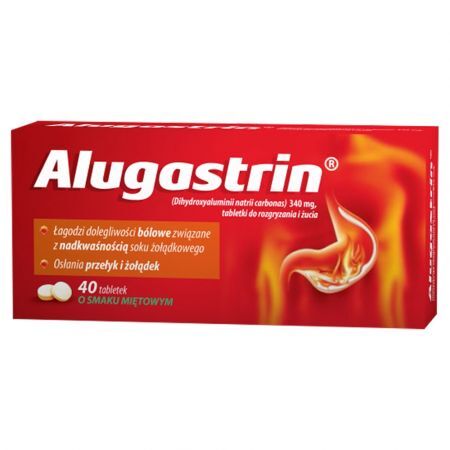 Alugastrin, tabletki, 40 szt.