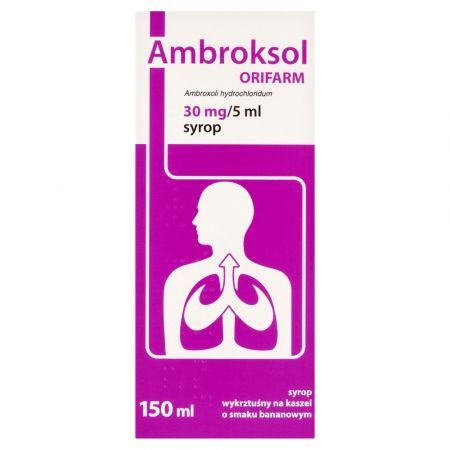 Ambroksol Orifarm 30 mg/5 ml, syrop, 150 ml