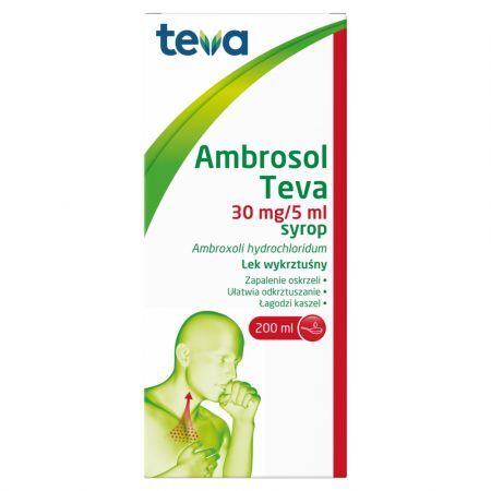Ambrosol TEVA 30 mg/ 5 ml, syrop, 200 ml