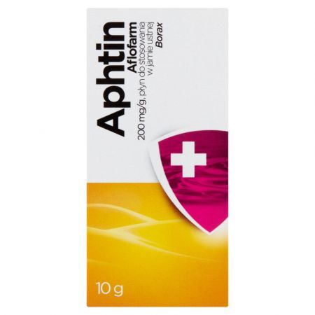 Aphtin, płyn do stosowania w jamie ustnej, 10 g