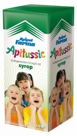 Apitussic 52 mg/ 5 ml, syrop, 120 ml