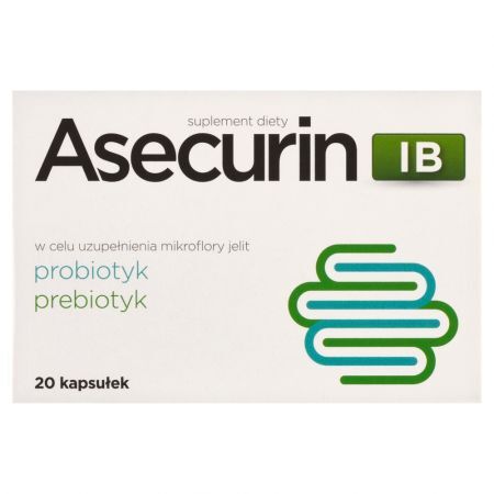 Asecurin IB, kapsułki, 20 szt.
