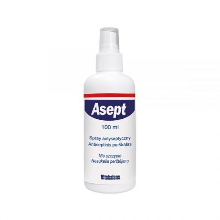 Asept, aerozol do dezynfekcji skóry, 100 ml