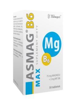 Asmag B6 Max, tabletki, 50 szt