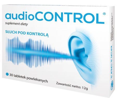 Audiocontrol, tabletki powlekane, 30 szt.
