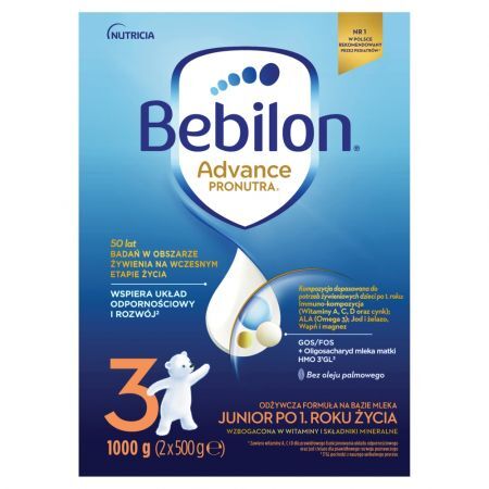 BEBILON ADVANCE PRONUTRA 3 PROSZEK  1000 G