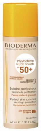 Bioderma Photoderm Nude Touch SPF 50, podkład kolor bardzo jasny, 1 szt.