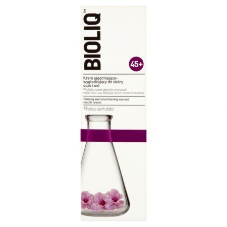 Bioliq 45+, krem ujędrniająco-wygładzający do skóry oczu i ust, 15 ml