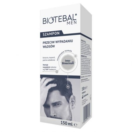 Biotebal Men, szampon przeciw wypadaniu włosółw, 150 ml