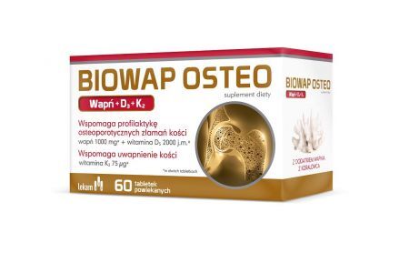Biowap Osteo D3 i K2, tabletki, 60 szt.