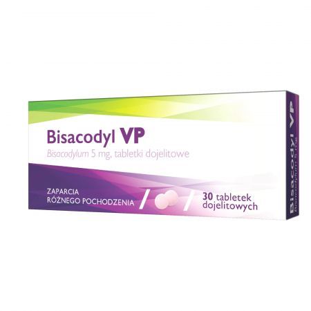 Bisacodyl VP 5 mg, tabletki dojelitowe, 30 szt.
