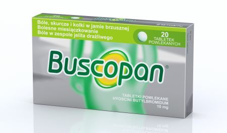 Buscopan 10 mg, tabletki powlekane, 20 szt.