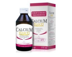 Calcium Hasco, syrop o smaku malinowym, 150 ml