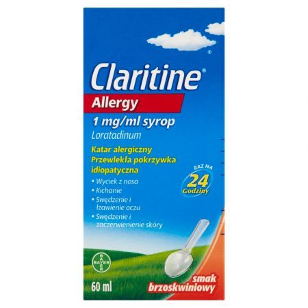 Claritine Allergy 1 mg/ml, syrop, 60 ml