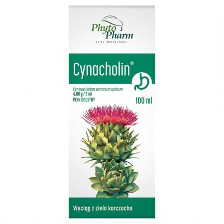 Cynacholin, płyn doustny, 100 ml