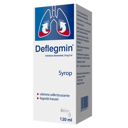 Deflegmin 30 mg/ 5 ml, syrop, 120 ml