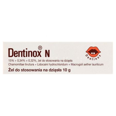 Dentinox N, żel do stosowania na dziąsła, 10 g