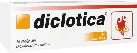Diclotica 10 mg/g, żel, 100 g