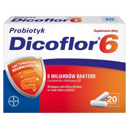 Dicoflor  6, kaps., 20 szt