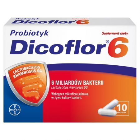 Dicoflor 6, kapsułki, 10 szt.