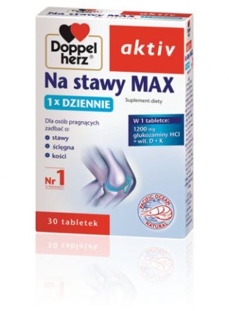 Doppelherz aktiv Na stawy Max 1 x dziennie, tabletki, 30 szt.