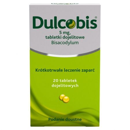 Dulcobis 5 mg, tabletki dojelitowe, 20 szt.