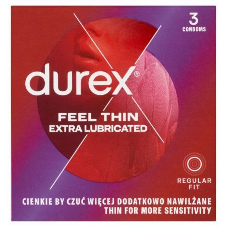 Durex Fetherlite Elite, prezerwatywy, 3 szt.
