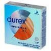 Durex Invisible XL, prezerwatywy, 3 szt..