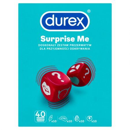 Durex Surprise Me, prezer, 40 szt