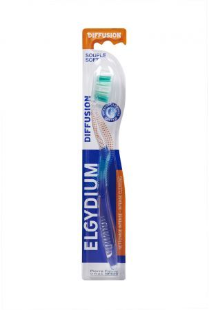 Elgydium Diffusion Soft, szczoteczka do zębów, 1szt.