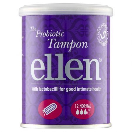 Ellen, tampon, probiotyczny,Normal, 12 szt