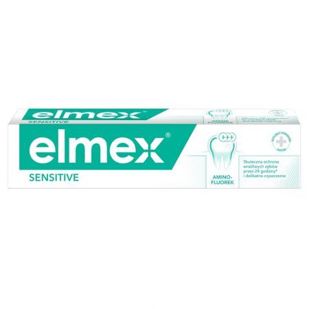 Elmex Sensitive Plus, pasta do zębów, 75 ml