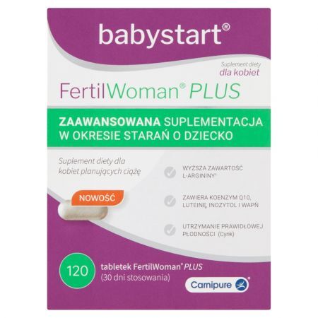 Fertilwoman Plus, tabletki, 120 szt.