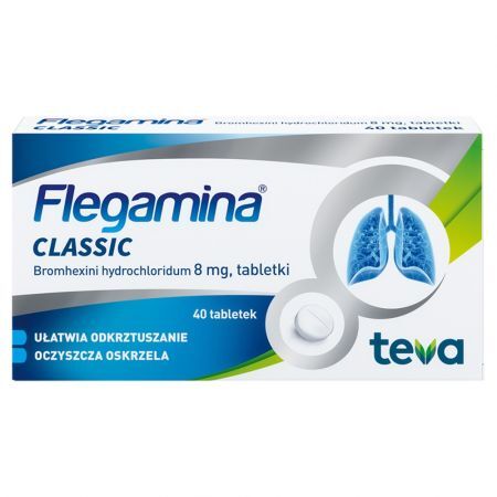 Flegamina 8 mg, tabletki, 40 szt.