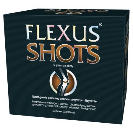 Flexus Shots, płyn doustny, 20 fiolek po 10 ml
