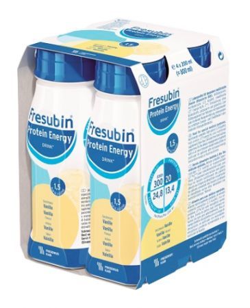 Fresubin Protein Energy Drink, płyn o smaku waniliowym, 4 x 200 ml