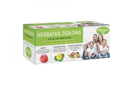Herbatka ziołowa na przeziębienie, 20 saszetek