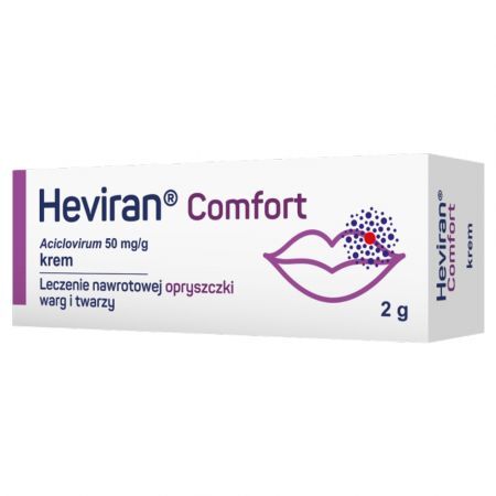 HEVIRAN COMFORT KREM 50MG/G 2G