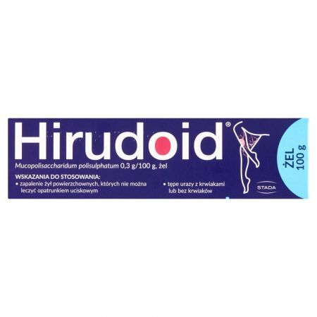 Hirudoid 0,3 g/ 100 g, żel, 100 g