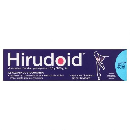 Hirudoid 0,3 g/100 g, żel, 40 g