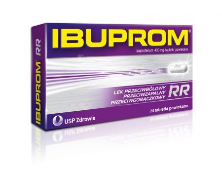 Ibuprom RR 400 mg, tabletki powlekane, 24 szt.