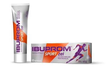 Ibuprom Sport 50 mg/ g, żel, 60 g