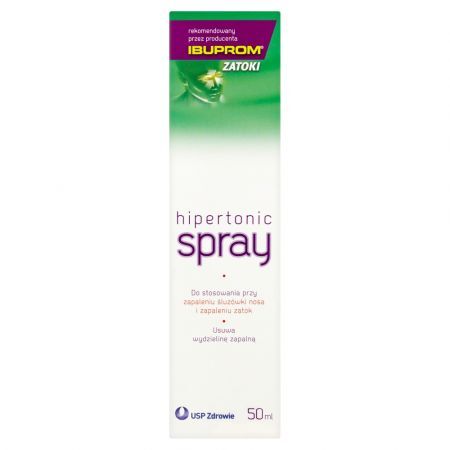 Ibuprom Zatoki Hipertonic, spray, 50 ml