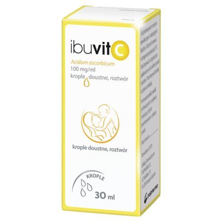 Ibuvit C 100 mg/ ml, krople doustne, 30 ml
