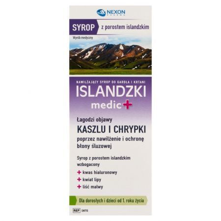 Islandzki medic+, syrop, 125 ml